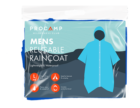 Men's Reusable Raincoat